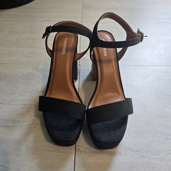 Maurices Black Heels - Picture 1 of 6